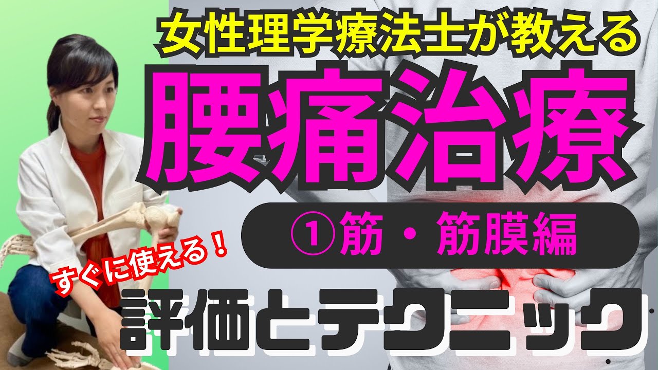 【保存版】“背骨の横が痛い”腰痛を攻略できる！見極めて根本改善する多裂筋・腸肋筋テクニック