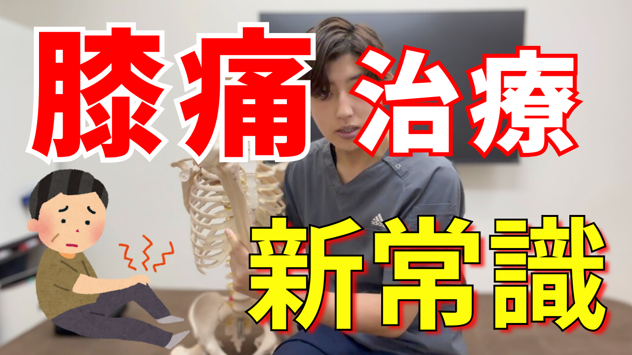 膝痛治療の新常識!膝の痛みを取るためには〇〇を治療しろ!!